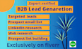 do targeted verify b2b lead generation, email list building
