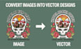 expertly vector tracing, redesign logo, raster to vector, print ready design