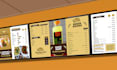 design animated menu video for TV or led