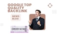 publish article, PR, or interview on news websites blog