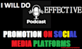 do organic and transformative podcast promotion