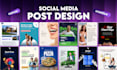 design social media post, canva templates, ads for facebook, instagram, linkedin
