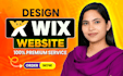 build wix website design, wix website redesign, or wix business website design