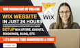 design, develop or redesign your business wix website