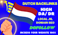 build high authority dutch dofollow backlinks netherlands local SEO linkbuilding