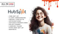 do quick hubspot CRM set up, customizations and automation and data entry expert