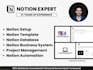 create notion template, notion automation, notion workspace