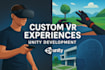 develop VR games, simulations, and immersive experiences in unity