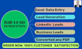 targeted b2b lead generation using linkedin instagram