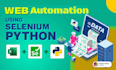 do web automation with selenium python