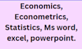 help you in microeconomics macro economics and econometrics