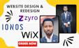 build zyro website ionos website wix