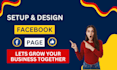create, setup and design facebook business page