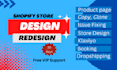 design shopify one product store, product page design using pagefly, gem pages