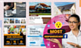 design creative facebook ads and attractive canva graphics