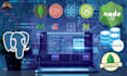 provide backend API development with nodejs and database mongodb, sql, psql