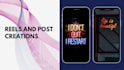 create motivational, inspirational quotes reels and posts