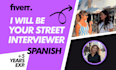 create street interviews in buenos aires