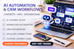 build ai automation workflows chatbots and CRM integrations
