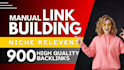 off page SEO service monthly using white hat dofollow authority backlinks