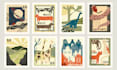 draw a custom postage stamp design