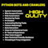 develop python applications ai bots