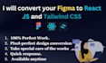 build react js component with tailwind css