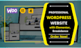 design, edit, fix responsive wordpress design with elementor, divi, breakdance