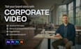 create a professional corporate and b2b animated video