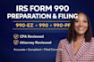 complete your 501c3 annual 990
