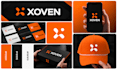 design a modern minimalist logo and brand identity kit