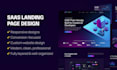 design a highly converting and profitable saas and startup landing page