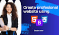 create pricing table and design responsive frontend website using HTML CSS