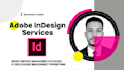 do any adobe indesign project