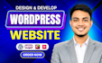create wordpress website design, redesign wordpress business website development