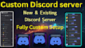 create a discord server
