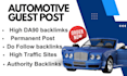 publish automotive guest post article on high da90 backlinks