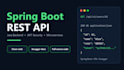 build a spring boot rest api and java backend