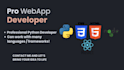 be your professional webapp coder