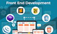 be your professional front end web developer