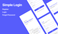 create professional login forms, sign up form and web pages