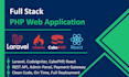 build a complete custom web app in laravel codeigniter or cakephp