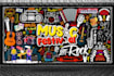 create graffiti, wall art, pop art, murals, and doodle art