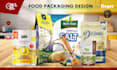 design premium food packaging,pouch label, bag design and product box design