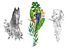 draw you beautiful custom pet tattoo design