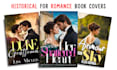 design professional historical romance book cover