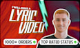 make you a professional lyric video