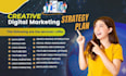 prepare digital marketing strategy plan for business consultant