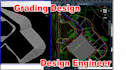 design grading plan, erosion control, site plan and utility plan