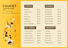design creative food menu, cafe menu, coffee menu 1 day